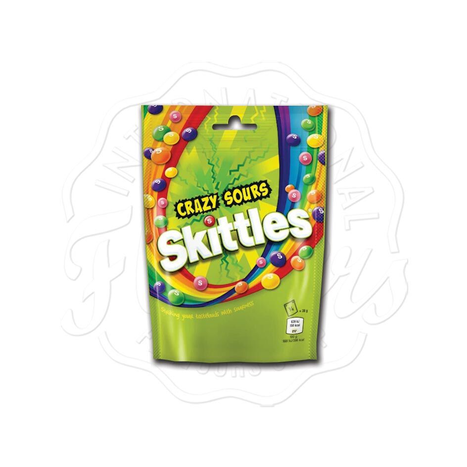 Skittles Crazy Sours Pouch 160g