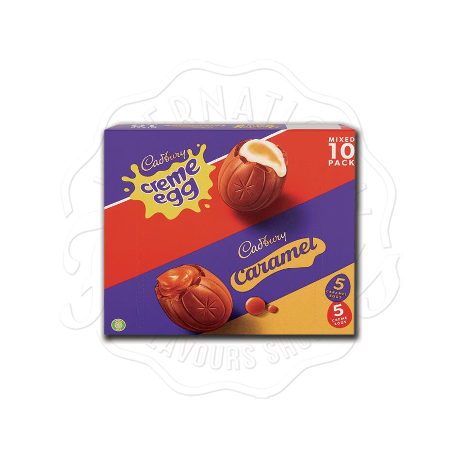 Cadbury Mixed Caramel & Creme Egg 10 Pack 400g