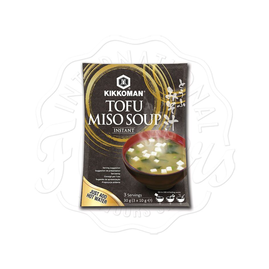 Kikkoman Instant Tofu Miso Soup 3 Pack 30g