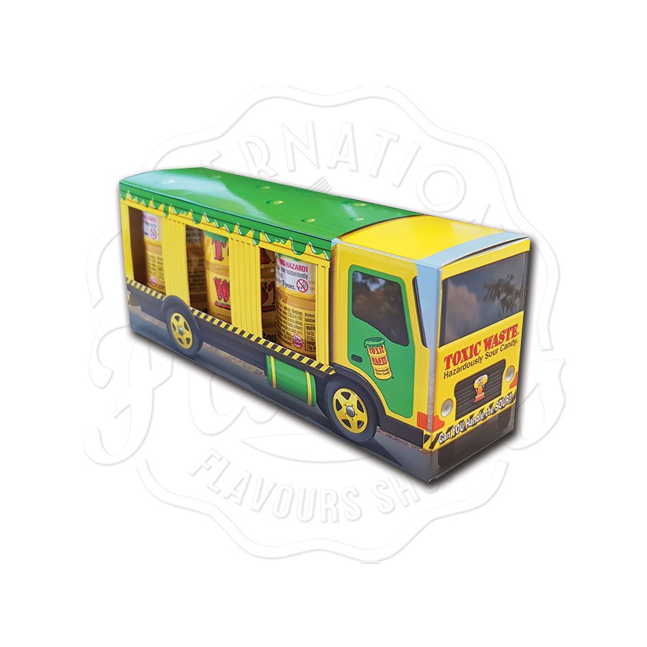 Toxic Waste Yellow Drum Truck 3 Pack 126g