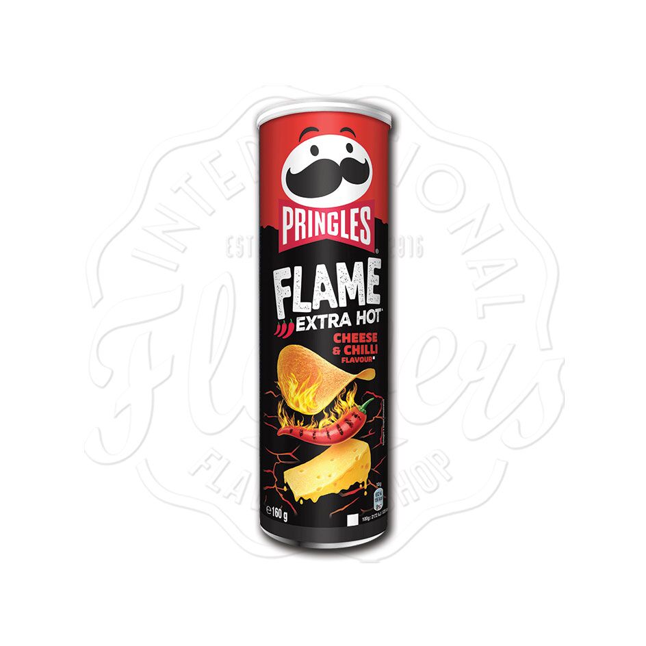Pringles Flame Extra Hot Cheese & Chilli 160g