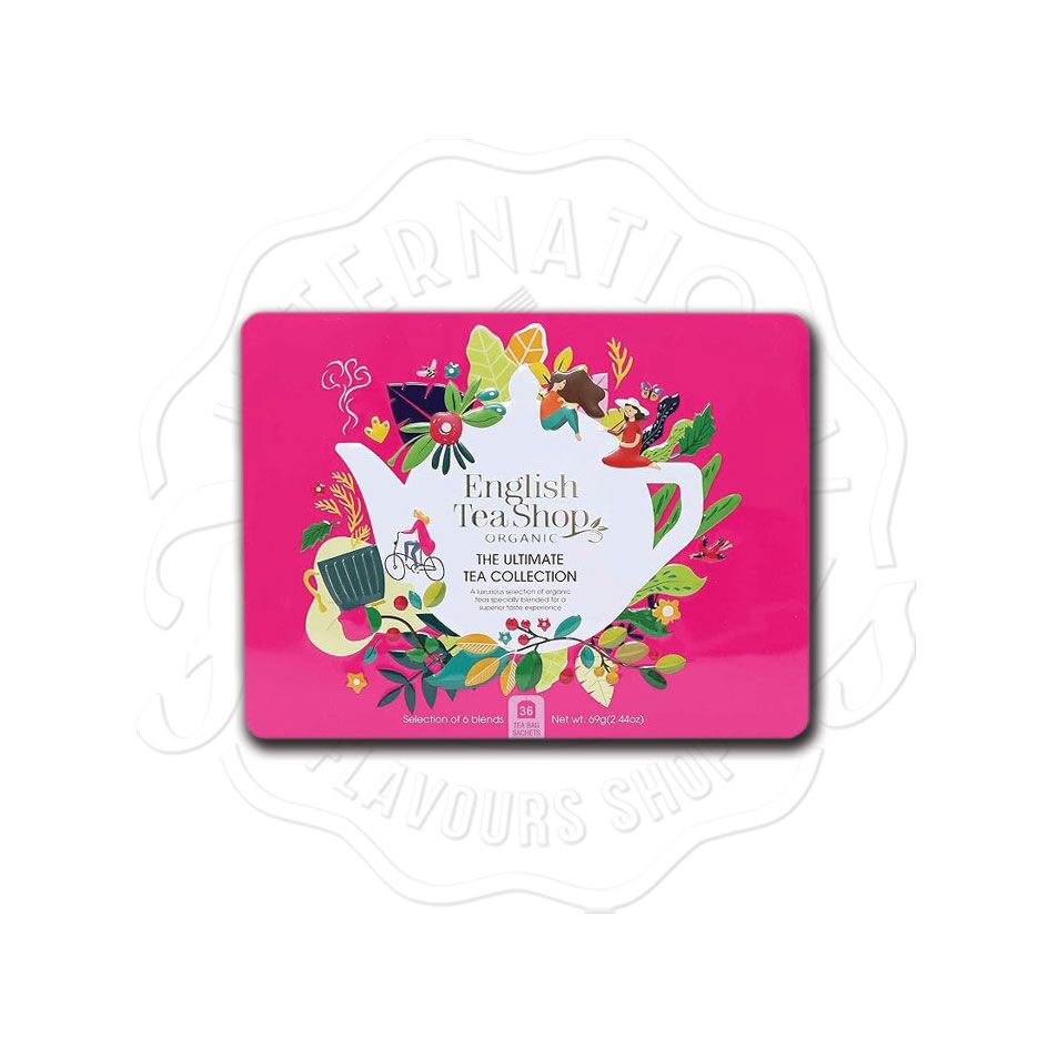 English Tea Shop Organic The Ultimate Tea Collection 36’s Tin 69g