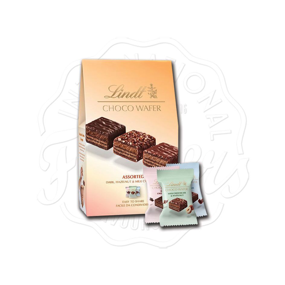 Lindt Chocolate Waffer Assorted 138g