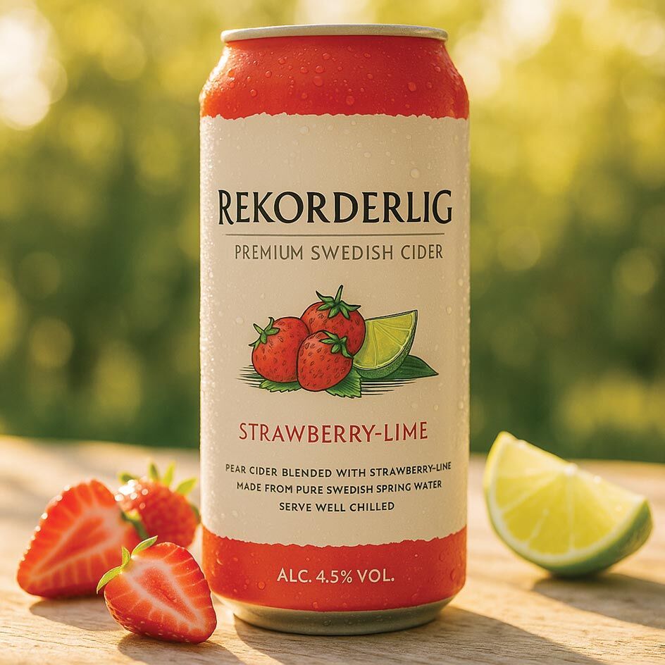 Rekorderlig Strawberry Lime Cider 500ml
