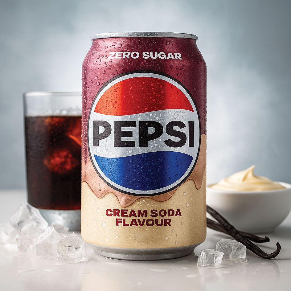 Pepsi Cream Soda Zero Sugar 330ml