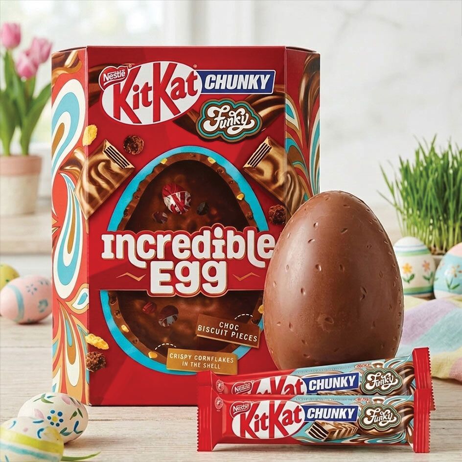 Nestlé Kit Kat Funky Chunky Incredible Egg 380g