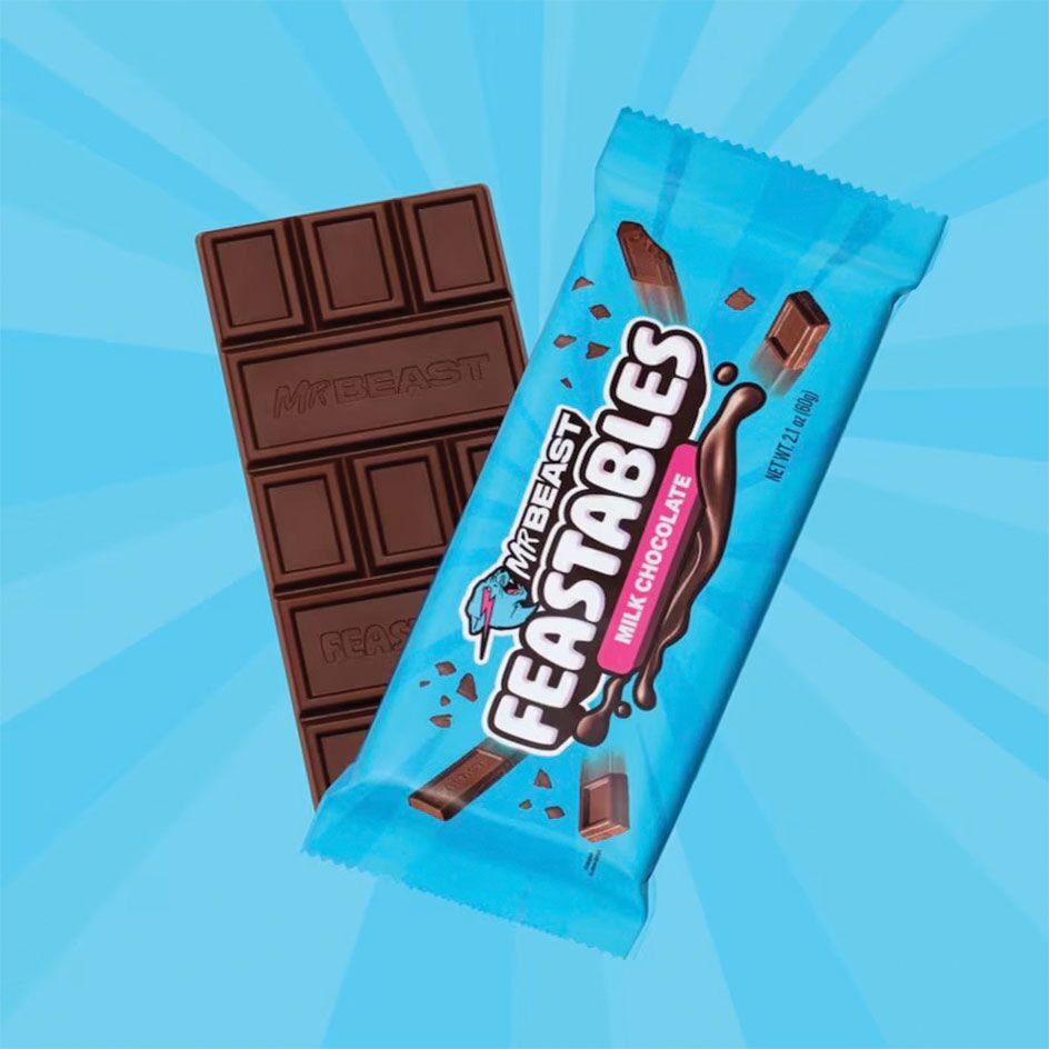 Feastables MrBeast Milk Chocolate Bar 60g
