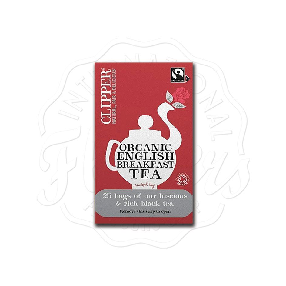 Clipper Organic English Breakfast Tea 25’s 55g