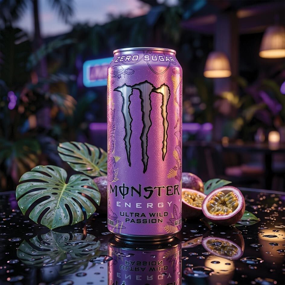 Monster Energy Ultra Wild Passion Zero Sugar 473ml